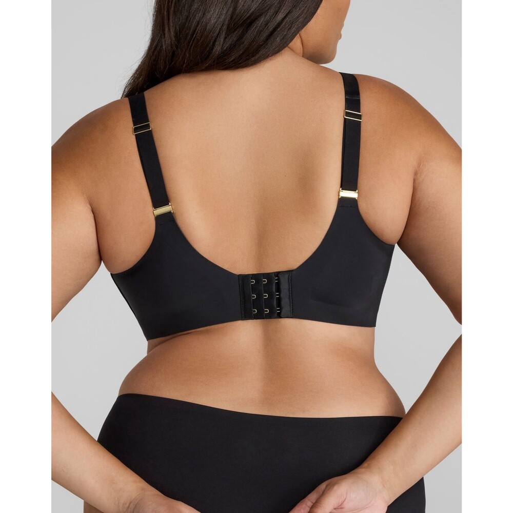 Honeylove Cloud Embrace Wireless T-Shirt Bra 36DDD(F) Black Memory Foam Coverage - Picture 2 of 8